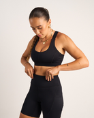 Womens High Impact Sports Bra - Black image 2