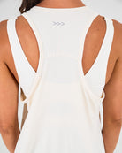 Womens Racerback Tank Top - Vanilla White image 4