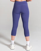 Capri Leggings - Electric Blue image 2