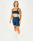 Womens Bike Shorts - Navy image 5