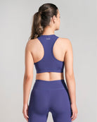 Racerback Sports Bra - Electric Blue image 2