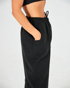 Womens Scuba Joggers - Black image 2