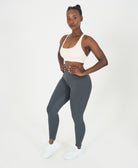 Womens Core Sports Bra - Vanilla White image 5