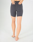 Womens Mid-Thigh Shorts - Sapphire Grey image 2