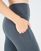 Womens 7/8 Leggings - Sapphire Grey image 4
