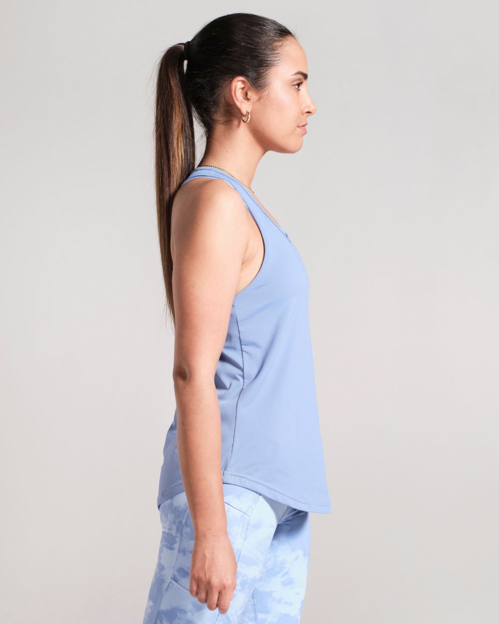Racerback Tank - Pale Blue image 3