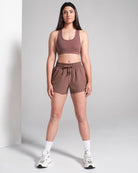 Gym Shorts - Brown image 4