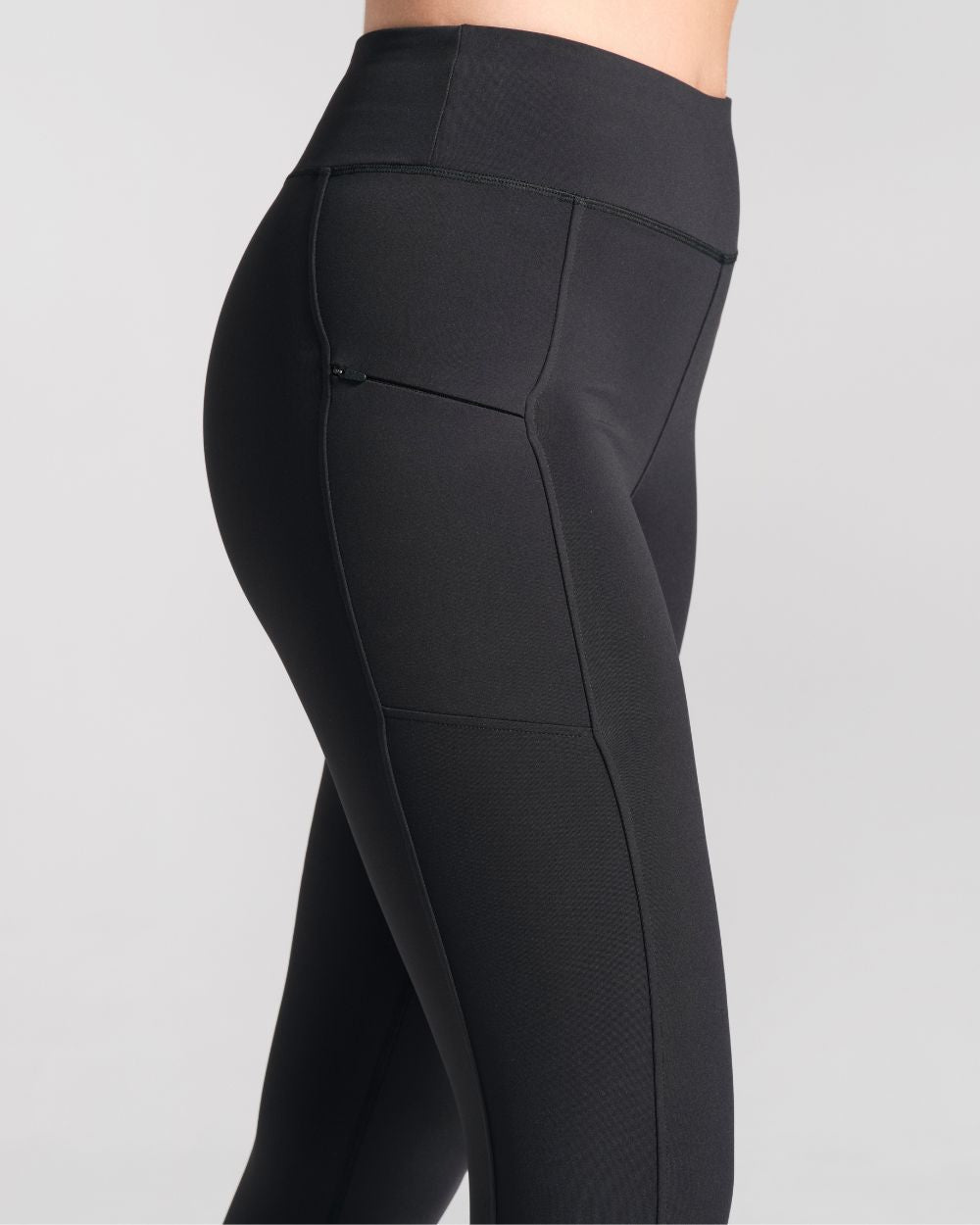 7/8 Leggings - Black image 3