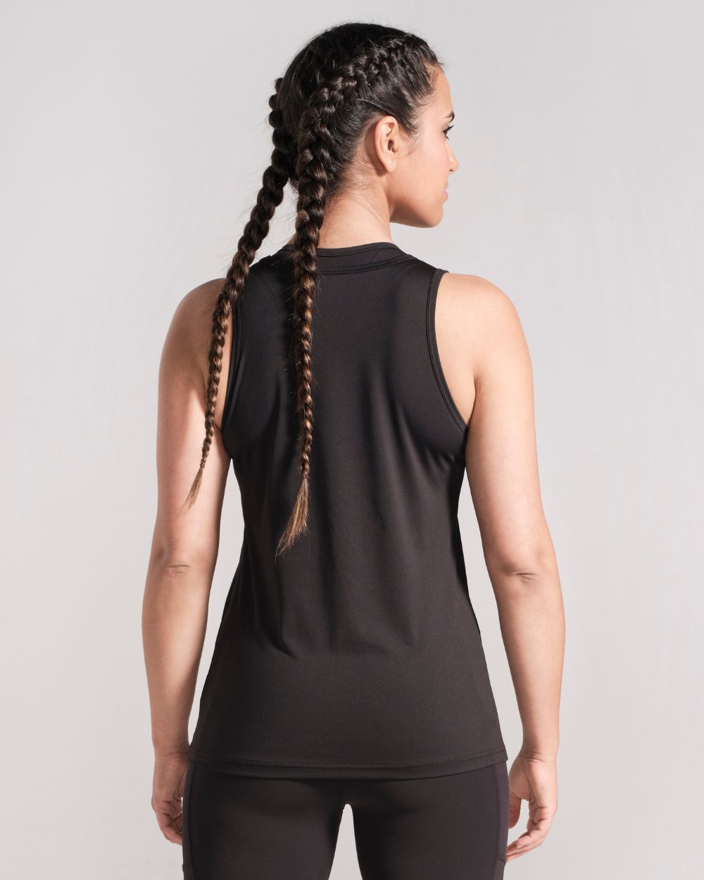Gym Tank Top - Black image 2