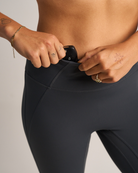 Womens Full Length Leggings - Sapphire Grey image 4