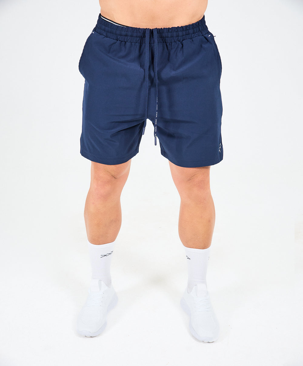 Mens Train 6-Inch Shorts - Navy image 0