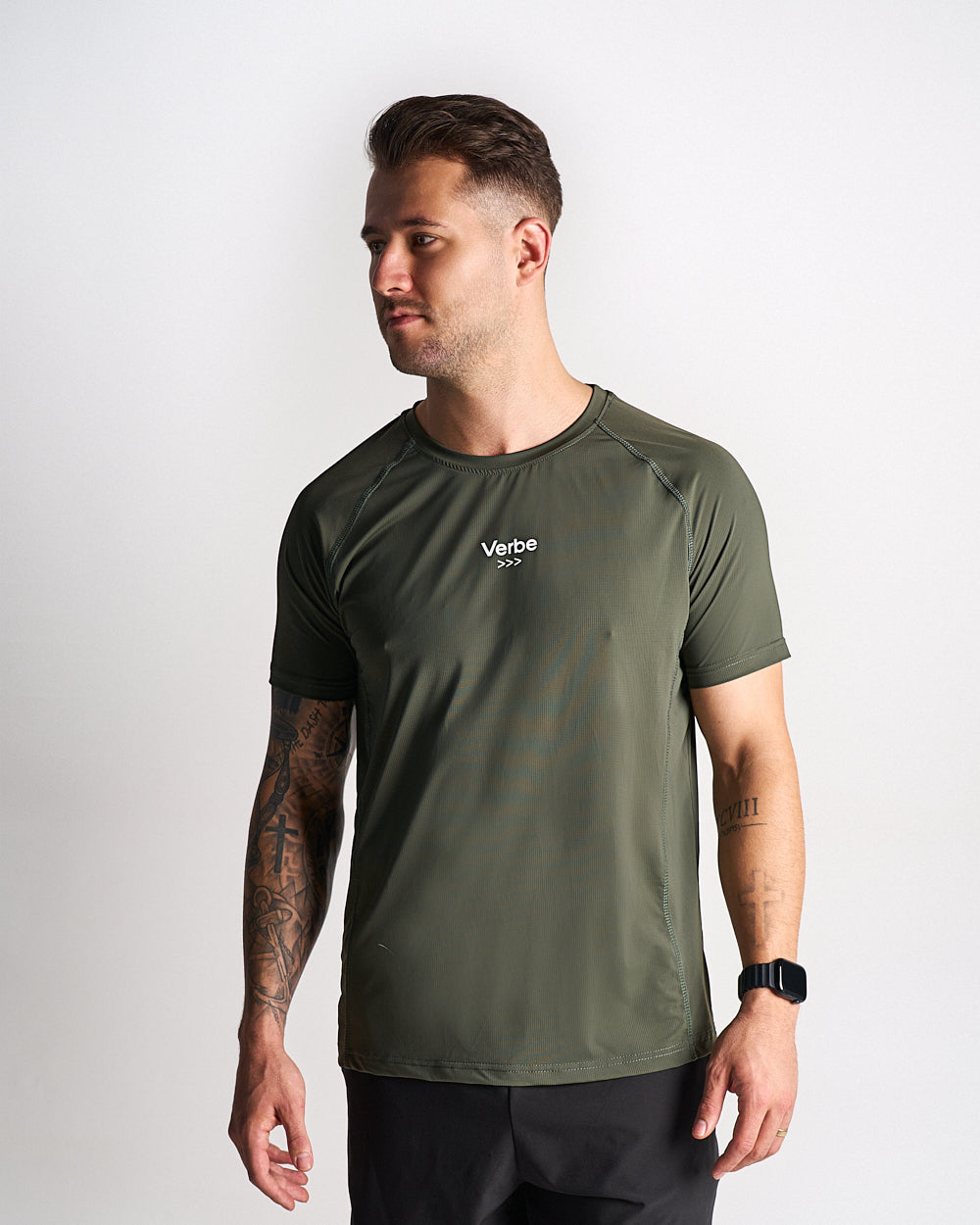Mens Essential Tee - Olive Green image 4