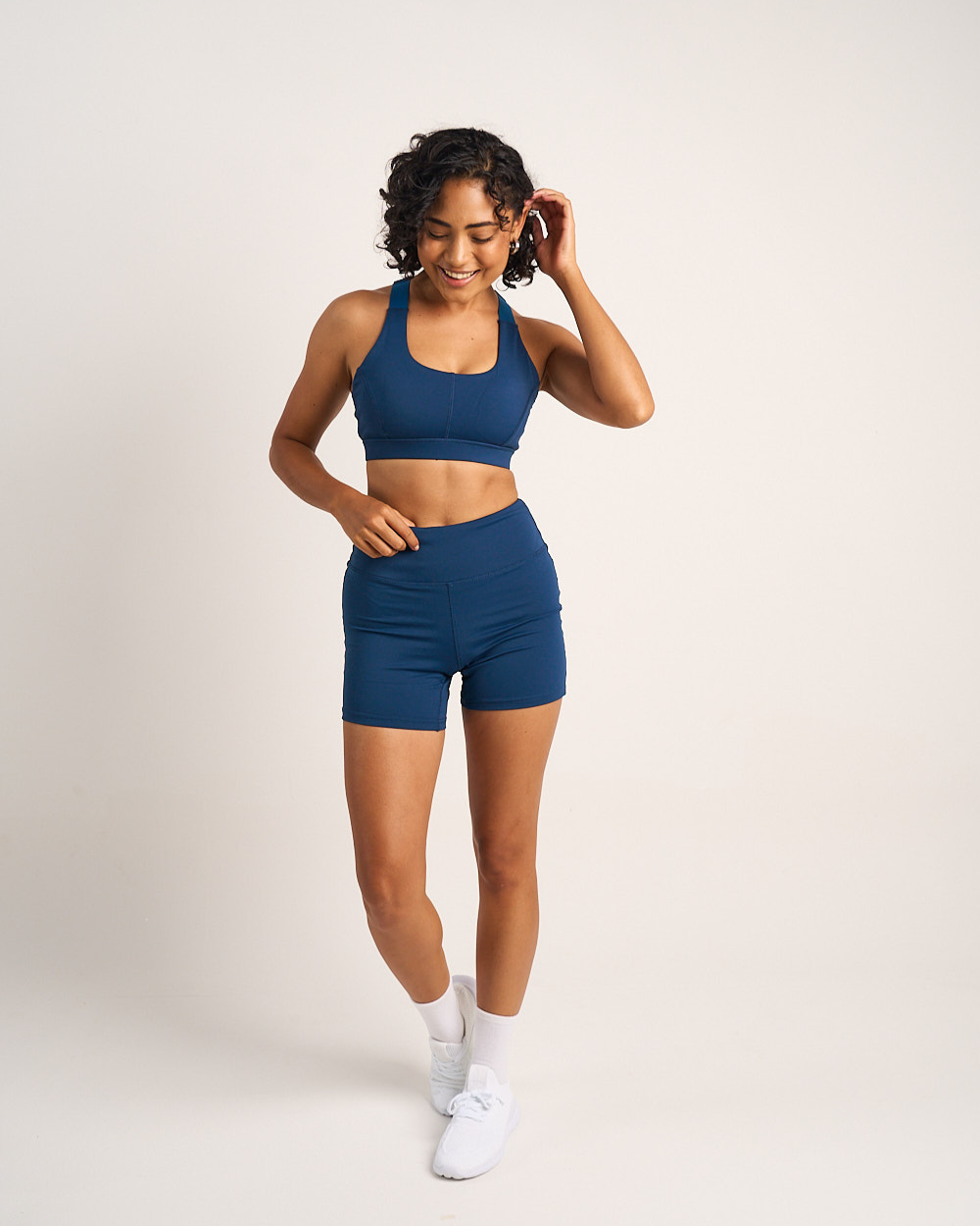 Womens Hot Shorts - Navy image 5