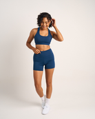 Womens Hot Shorts - Navy image 5