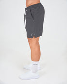 Mens Train 6-Inch Shorts - Grey image 2
