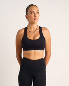Womens High Impact Sports Bra - Black image 0