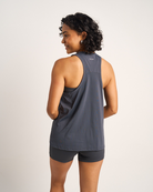 Womens Racerback Tank Top - Charcoal image 3