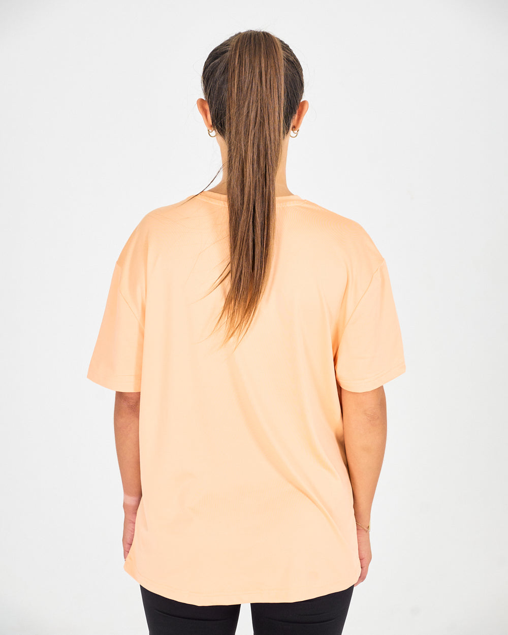 Womens Oversized Tee - Sunrise Peach image 4