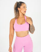 Womens High Impact Sports Bra - Dusty Pink image 4