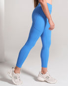 7/8 Leggings - Bright Blue image 3