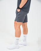 Mens Core 7-Inch Shorts - Grey image 5