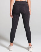 Printed 7/8 Leggings - Black image 2