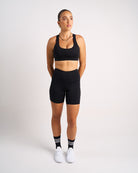 Womens Bike Shorts - Black image 5