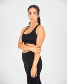 Womens Core Sports Bra - Black image 2