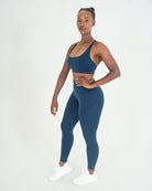 Womens Core Sports Bra - Navy image 5