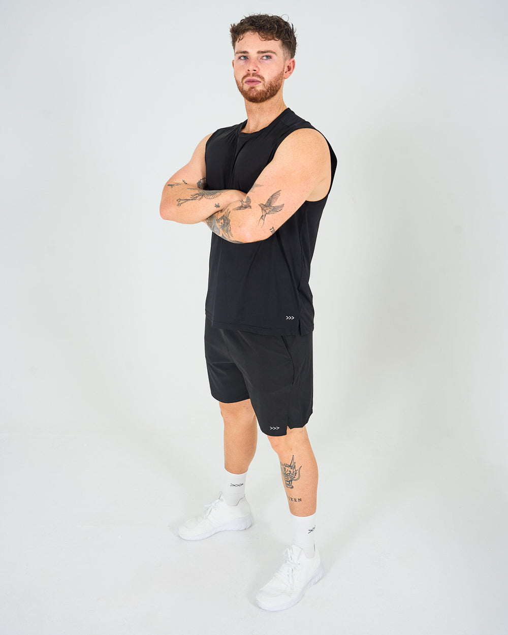 Mens Core 7-Inch Shorts - Black image 5