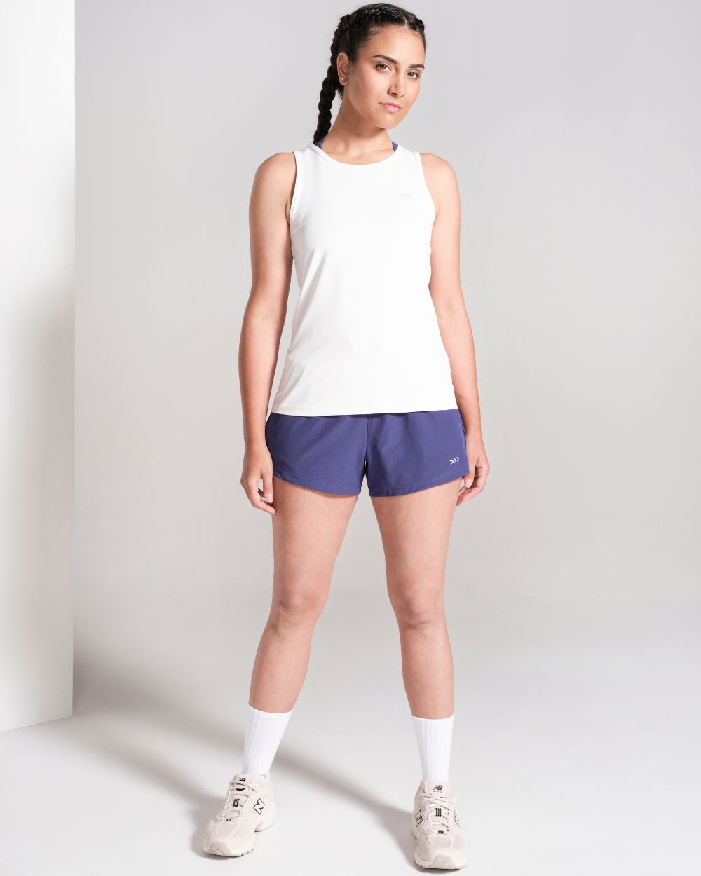 Gym Tank Top - Off White image 4