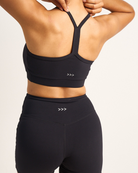 Womens Y Back Sports Bra - Black image 4