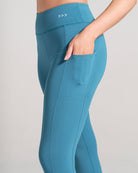 7/8 Leggings - Teal image 4