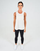Womens Racerback Tank Top - Vanilla White image 5