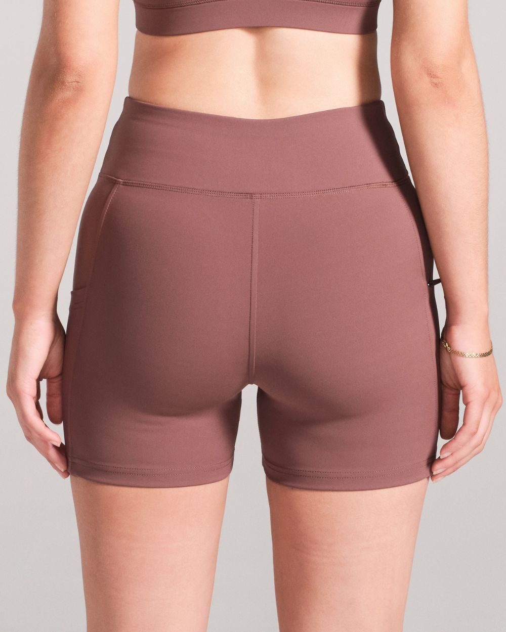 Bike Shorts - Brown image 2