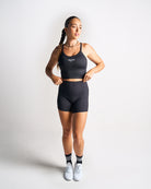 Womens Supportive Tank - Black image 4