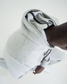 Mens Scuba Hoodie - Grey Melange image 4