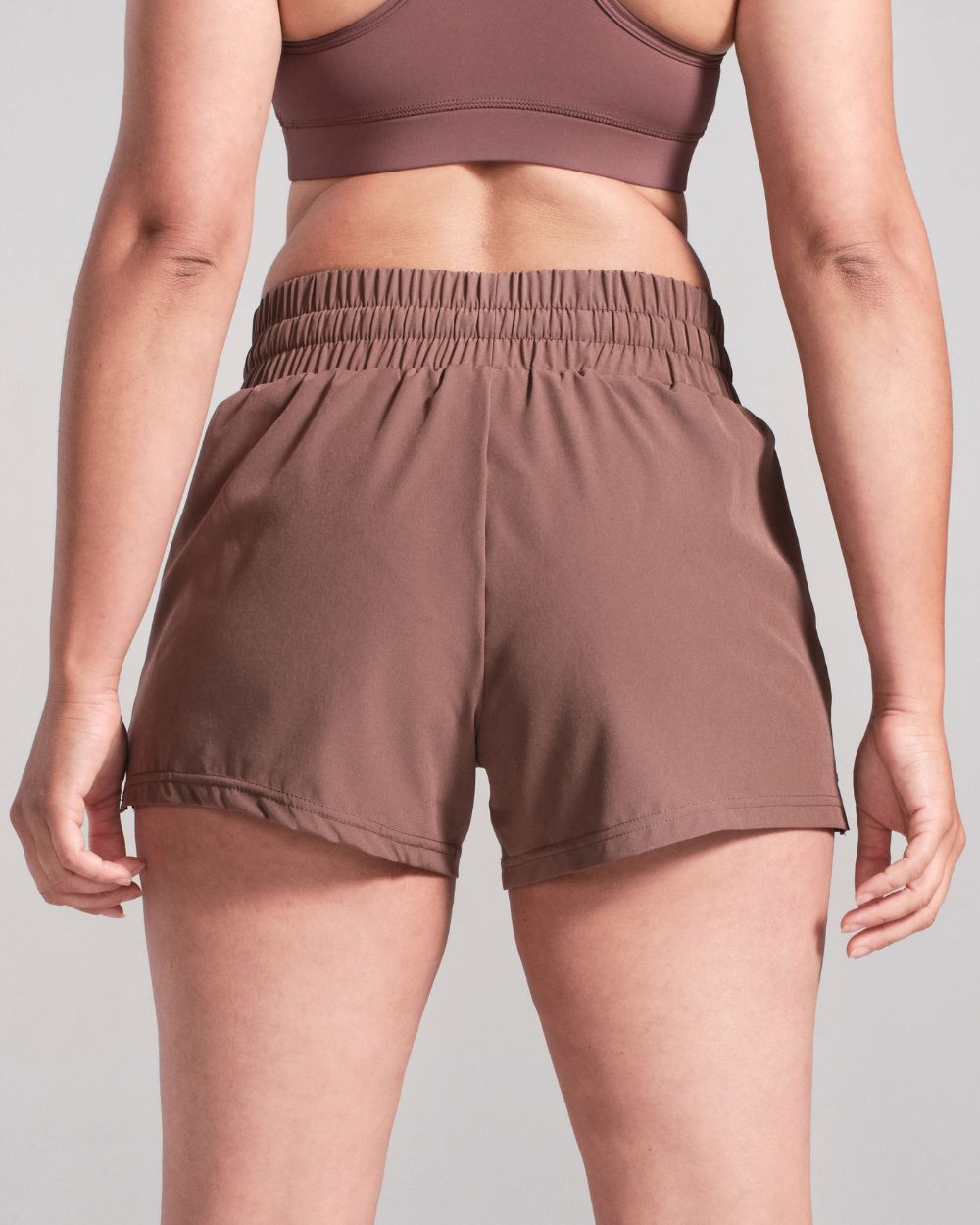 Gym Shorts - Brown image 2
