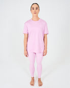 Womens 7/8 Leggings - Pastel Pink image 5