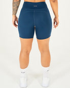 Womens Bike Shorts - Navy image 2