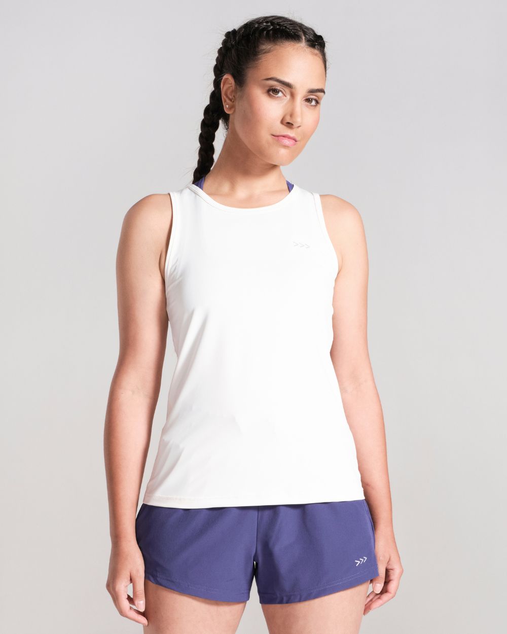 Gym Tank Top - Off White image 0