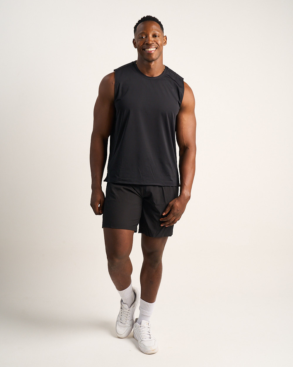 Mens Tank Top - Black image 4