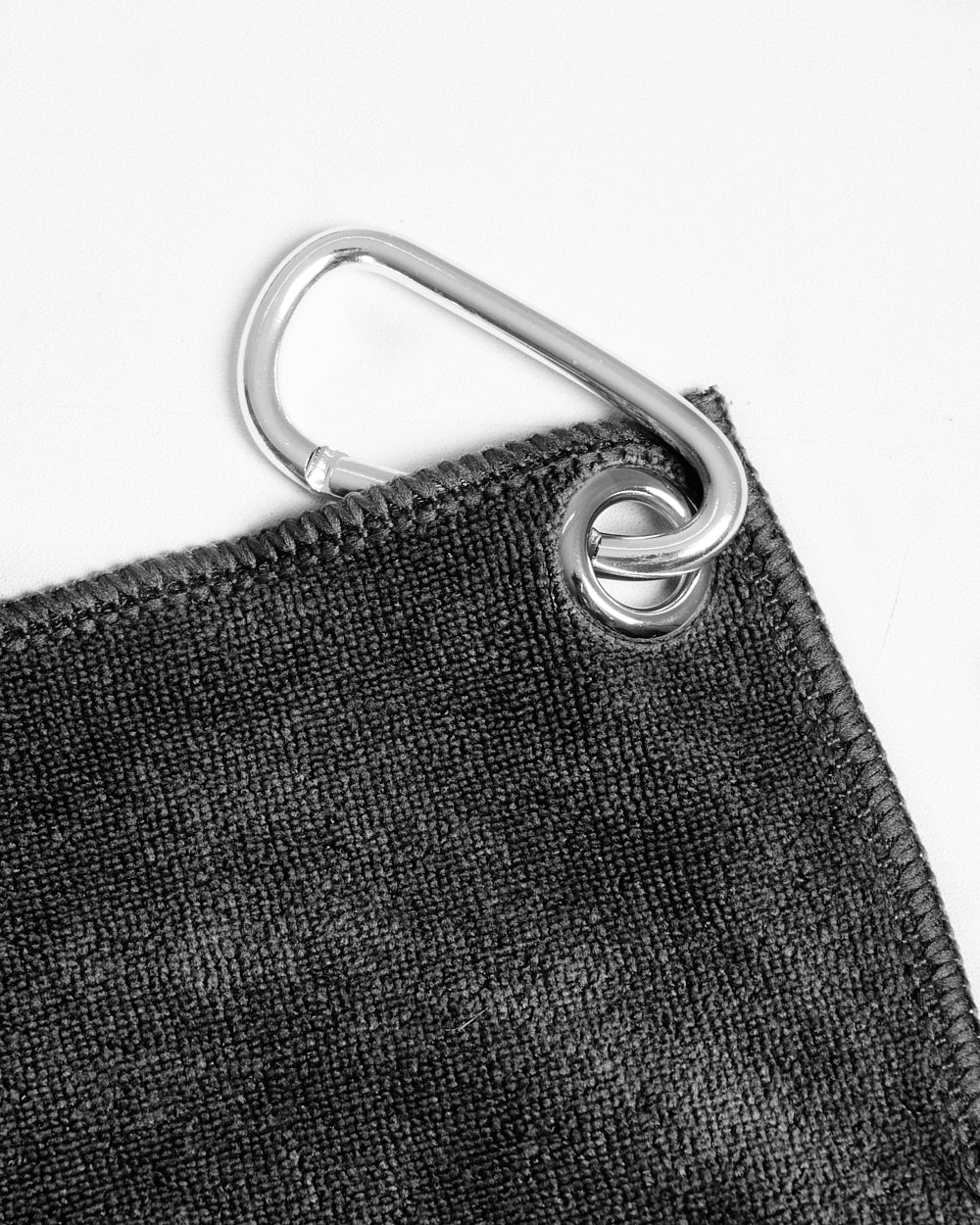 Golf Towel - Black (50cm H x 37cm L) image 2