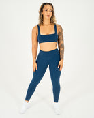 Womens Core Leggings - Navy image 3