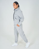 Womens Scuba Joggers - Grey Melange image 3