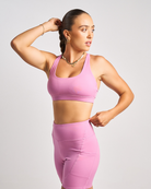 Womens Core Sports Bra - Dusty Pink image 2