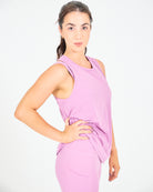 Womens Racerback Tank Top - Dusty Pink image 2