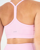 Womens Y Back Sports Bra - Pastel Pink image 3