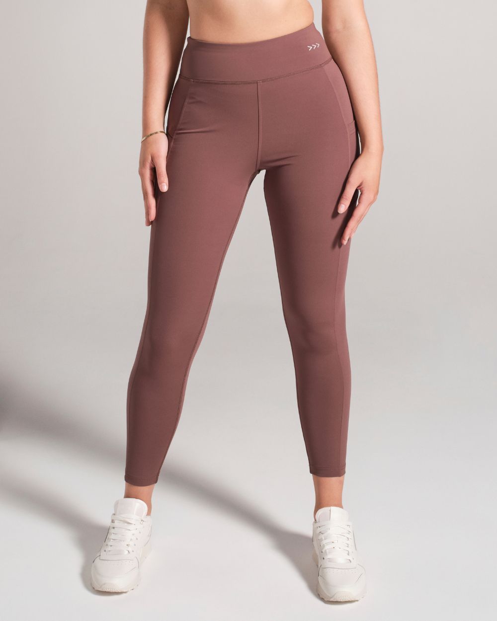 7/8 Leggings - Brown image 0