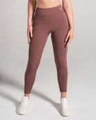 7/8 Leggings - Brown image 0